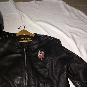 Bad girls leather jacket made by InStep leather